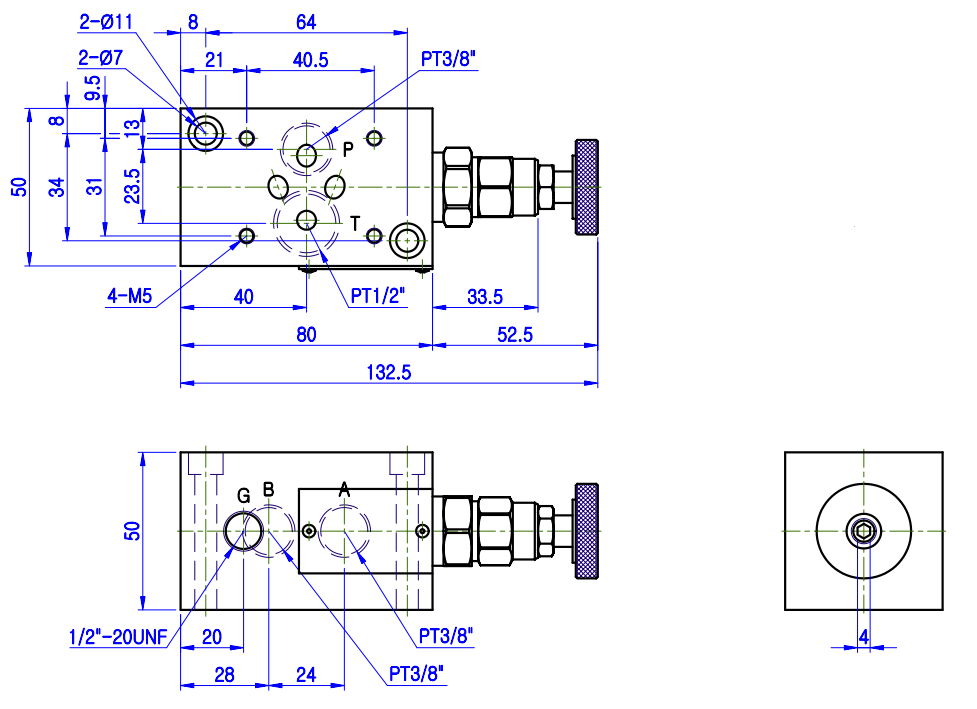 VS-BT03V2040K dimension