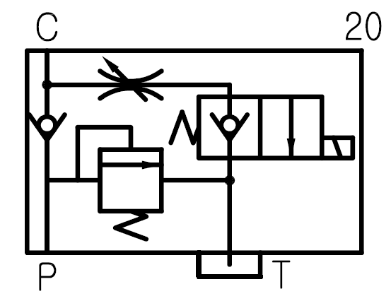 V2073油路符號